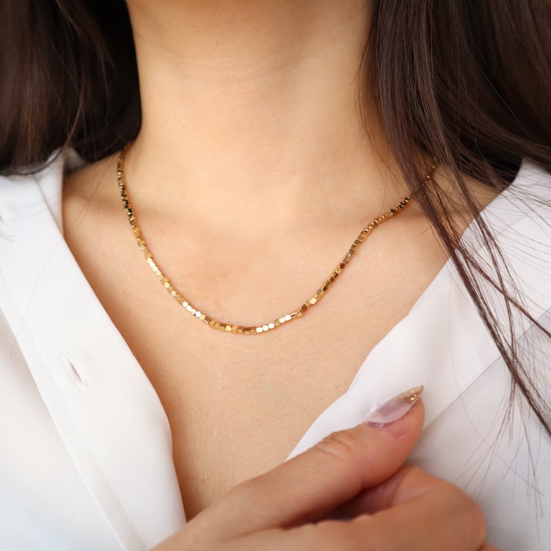 ウヌ　ネックレス ☆SEVENTEEN ウォヌ☆BLACK PURPLE☆Big Clip Connect Necklace