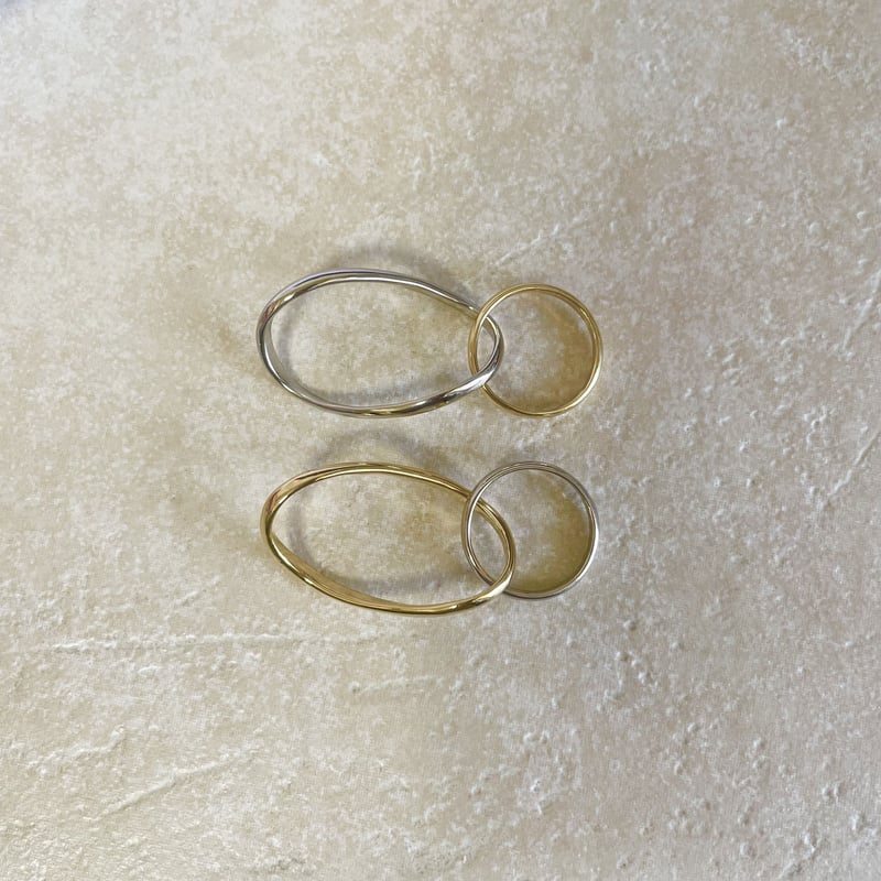 267R mix colorダブルフィンガーリング ⭐︎本田翼さん着用 | seasukii