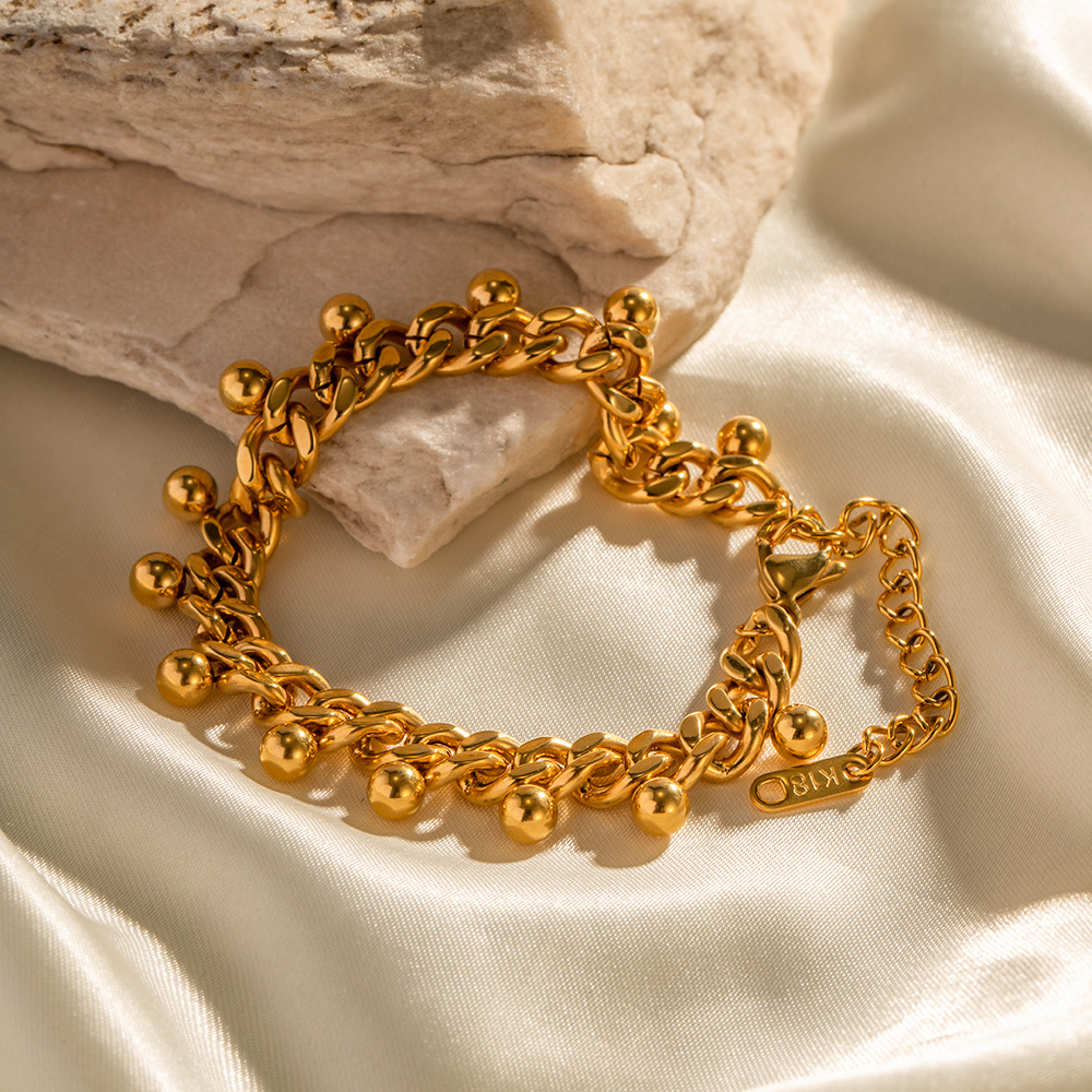 72B ボリュームチェーンブレスレット ☆ timelesz寺西拓人さん着用