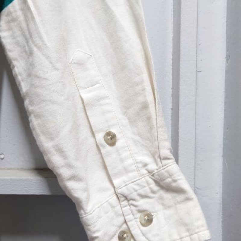 90’s Wrangler X-LONG TAILS ボーダー ライン シャツ