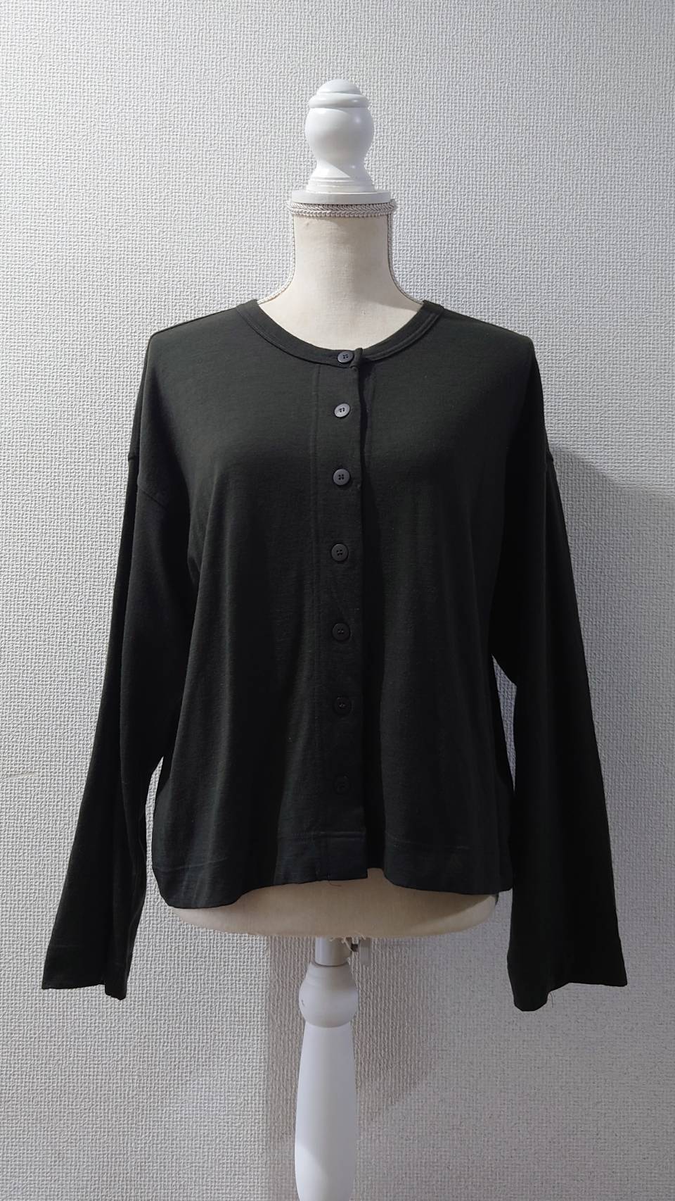 80's Plantation inn ISSEY MIYAKE ウールニット カーディガン