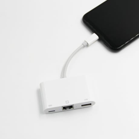 USB Type-C用3in1変換アダプター　NK-107TC