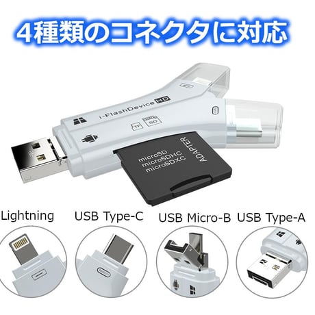 4in1SDカードリーダー　NK-908