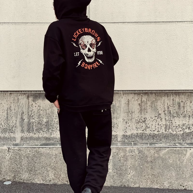 VINTAGE SKULL PARKER | LICKEY BROWN