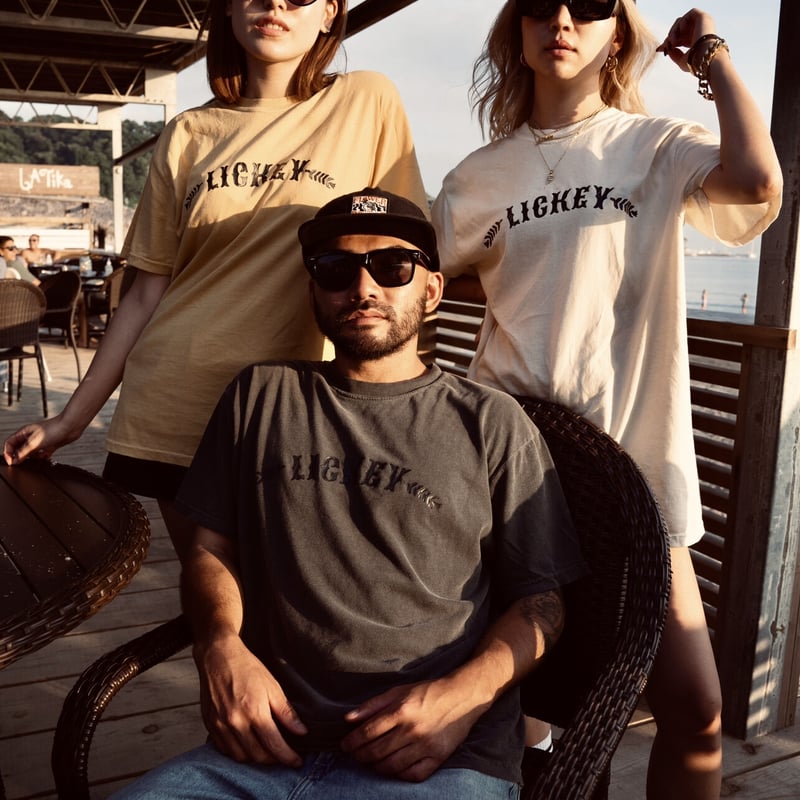 vintage rogo T-shirt | LICKEY BROWN