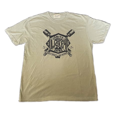 vintage engine T-shirt | LICKEY BROWN