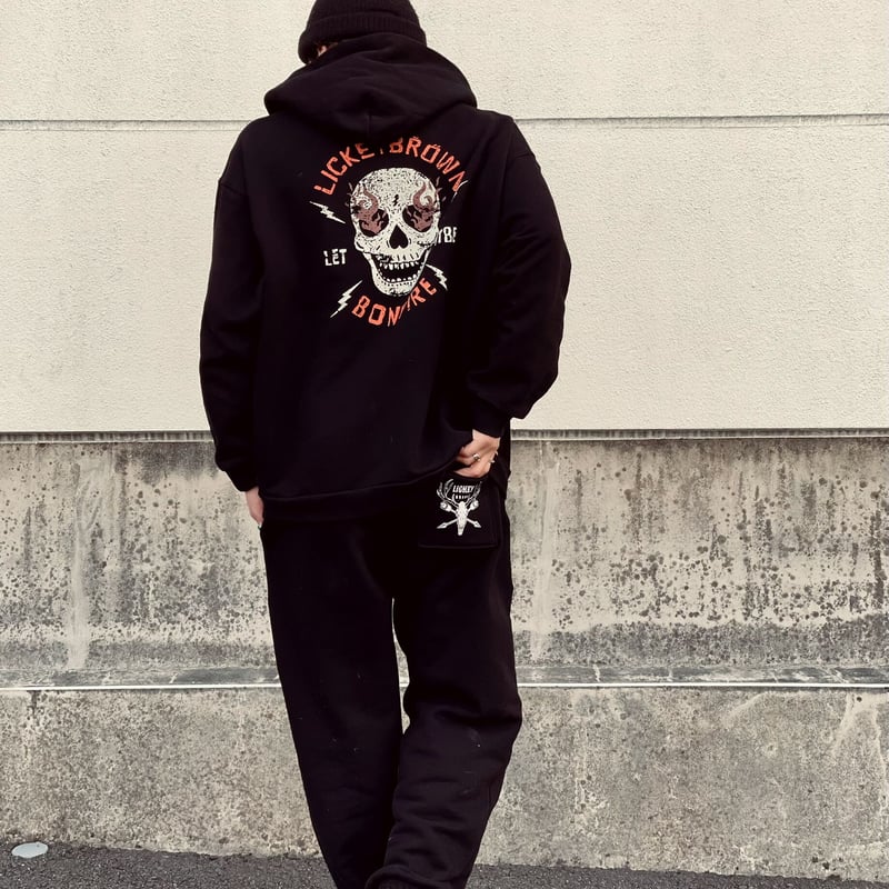 VINTAGE SKULL PARKER | LICKEY BROWN