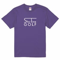 Sho-Time GolfロゴTシャツ パープル