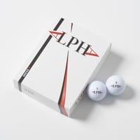 ALPHA(アルファ) ゴルフボール 1ダース (12個入) =RS300= 正規品 姜秀一プロデュース Sho-time ショウタイム ソフトアイオノマー 飛び系 飛距離 ディスタンス