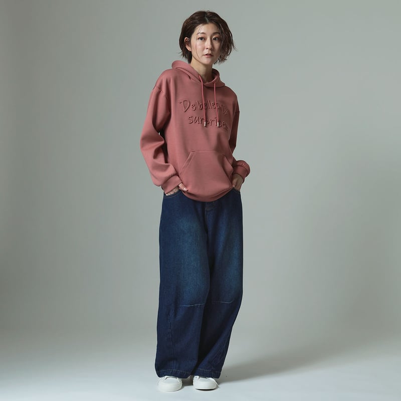 エンボスロゴパーカー [61711396]natural mist | natural mi