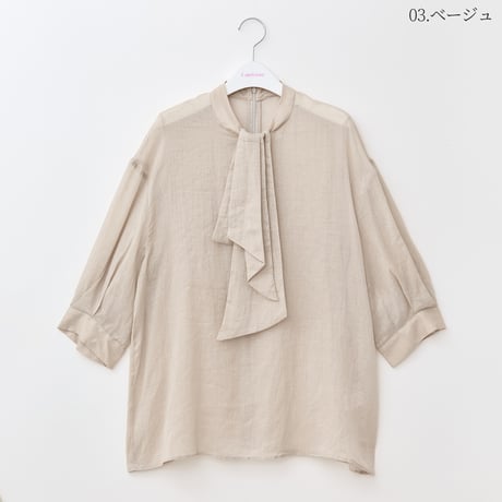 リネンボウタイシャツ[70223267]capricious