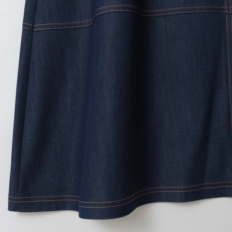 【洗える】デニムライクVネックワンピース

[71216307]natural mist