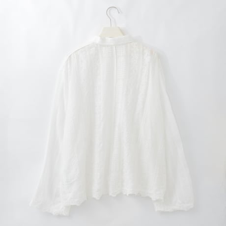 ステッチ刺繍エアリーブラウス

[41413799]natural mist