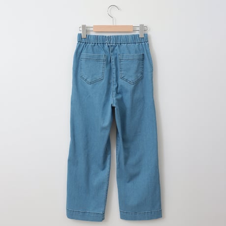 ボタンアクセントストレッチデニムパンツ[31917154]natural mist