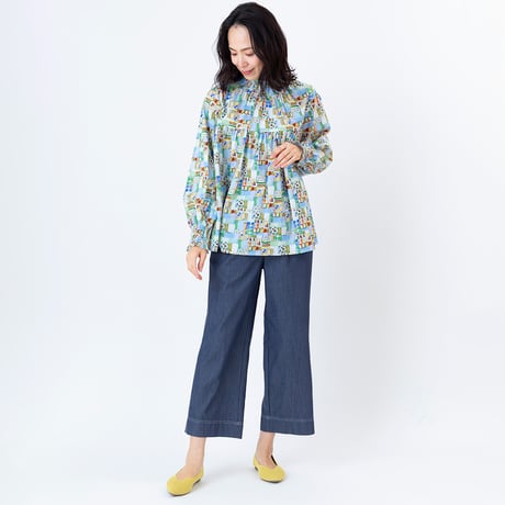 【洗える】ストレッチデニムライクパンツ

[41717303]natural mist