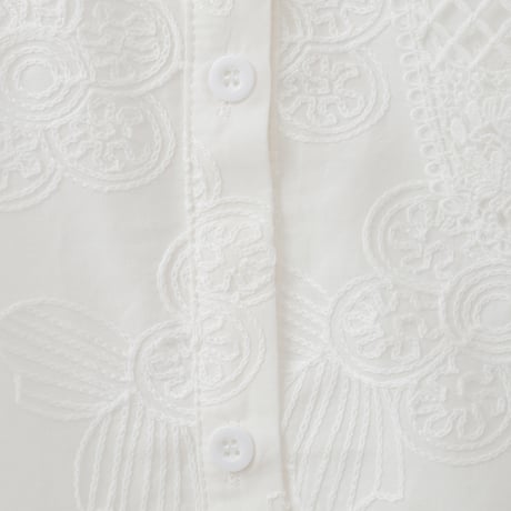 フラワー刺繍ドロストシャツ

[41413791]natural mist