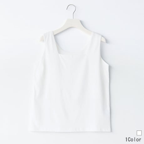 【COOL TUCH/2WAY】前後2wayコットンタンクトップ[22011575]naturalmist