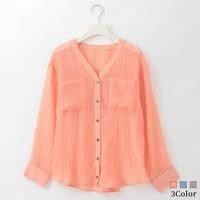 バックシャーリング2WAYシアーシャツ

[30113703]natural mist