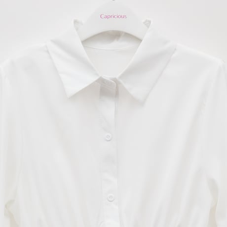 ウエストマークコンシャススリーブブラウス[62723234]capricious