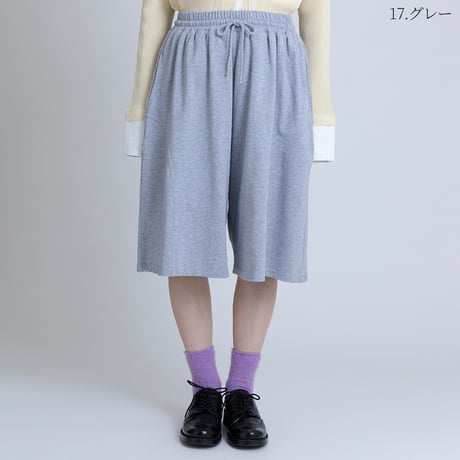 ラウンドカットハーフパンツ[15847033]オンライン限定
