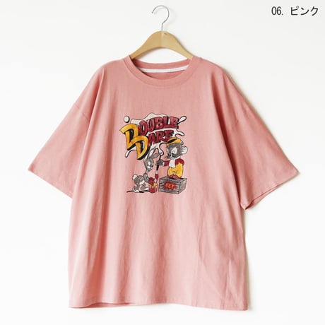 アニマルキャラクターTシャツ[22031266]vivid