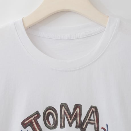 TOMA DOGアートプリントTシャツ

[22011535]natural mist