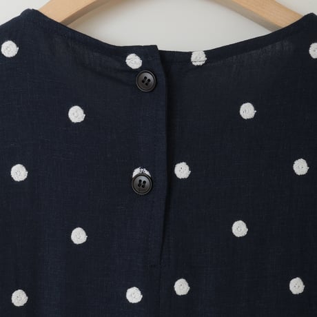 ドット刺繍ウエストギャザーワンピース

[41416255]natural mist