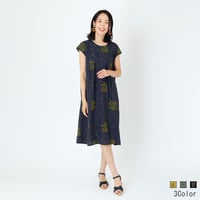 フラワー刺繍コットンリネンワンピース

[61716365]natural mist