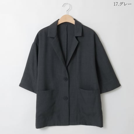 半袖テーラードジャケット

[41414321]natural mist