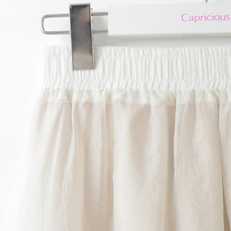 シフォン切り替えスカート

[62725151]capricious
