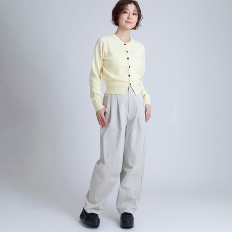 ショート丈クルーネックニットカーディガン[15842102]オンライン限定