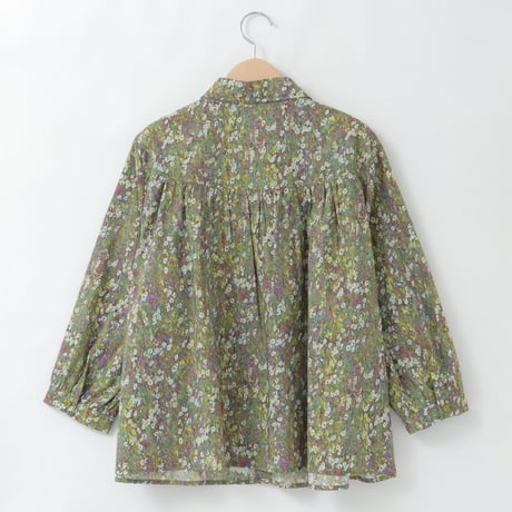 アートフラワープリントコットンブラウス

[41413579]natural mist