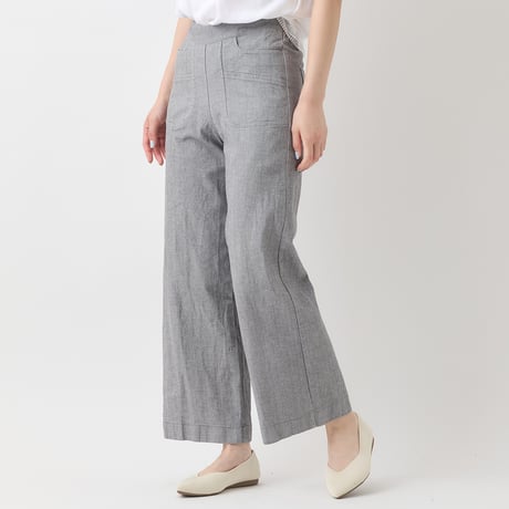 デザインポケットワイドパンツ[31917157]natural mist