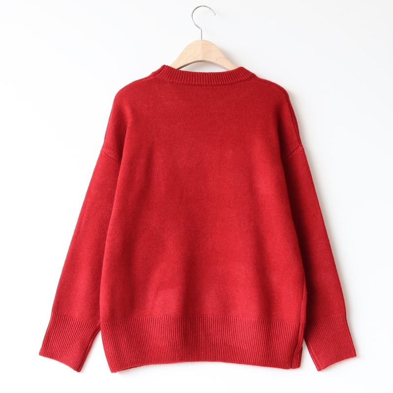 SILLYDOGニットプルオーバー[22032283]vivid | natural mist