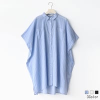 【特価品】スクエアシルエットシャツワンピース[41713803]naturalmist
