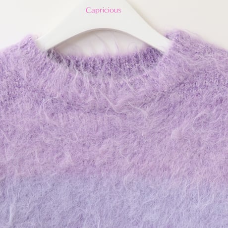 ボーダーシャギーニットプルオーバー[62722256]capricious