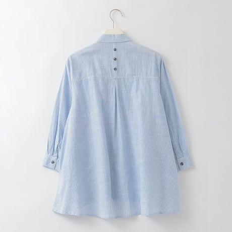 フラワーサークル刺繍ストライプシャツ

[41713676]natural mist