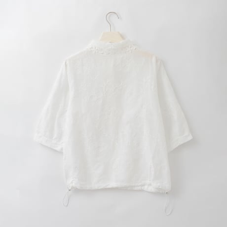 フラワー刺繍ドロストシャツ

[41413791]natural mist