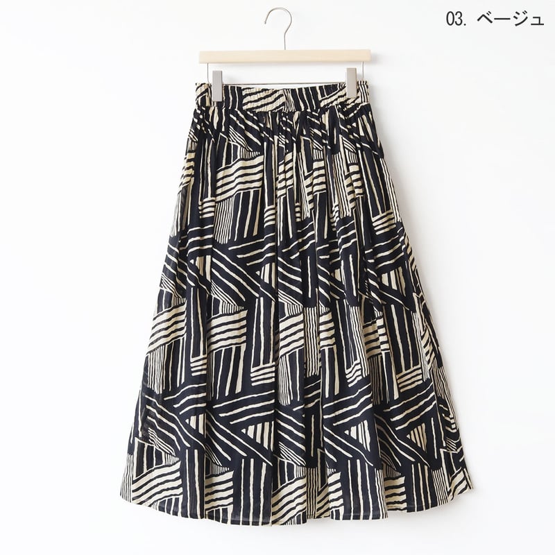 ロゴスカート　　美品 Bear Label Skirt by Melody BasKet