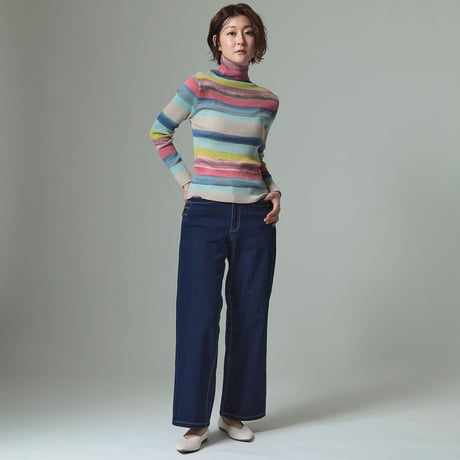 ボタンデザインストレッチデニムパンツ

[80317222]natural mist