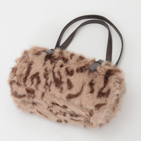 フェイクファーベルトハンドルバッグ[14948018]オンライン限定
