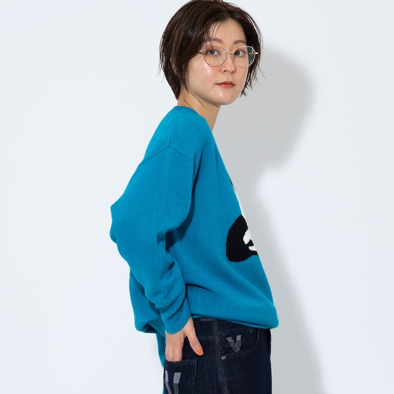 PANDAニットプルオーバー[22032279]vivid | natural mist Class