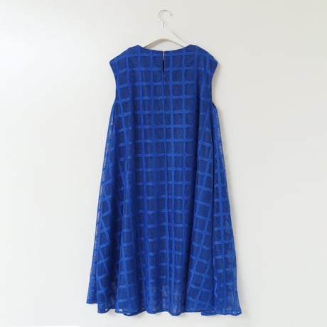 メッシュチェックAラインワンピース[62726161]capricious