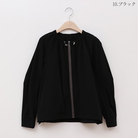 ドロストデザインジップブルゾン[71214151]natural mist