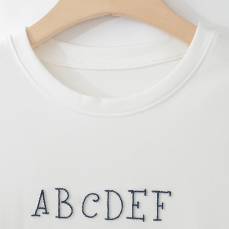 アルファベット刺繍Tシャツ

[14951299]&Noel