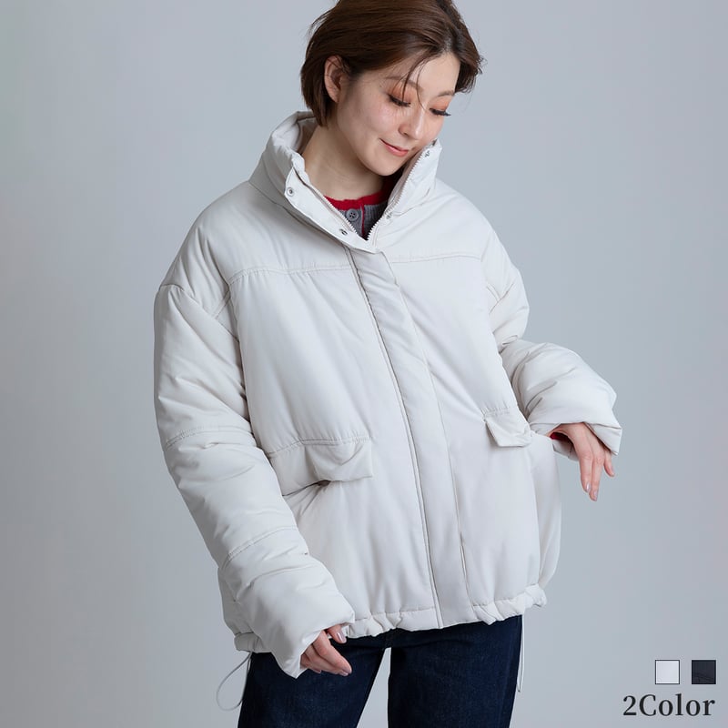 オーバーシルエット中綿入りコート[80644065]オンライン限定 | natural