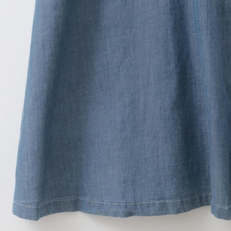 【洗える】バックティアードデニムデザインワンピース

[71216413]natural mist