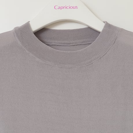 ボックスシルエットライトニットプルオーバー[32622286]capricious