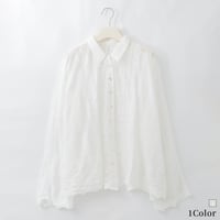 ステッチ刺繍エアリーブラウス

[41413799]natural mist