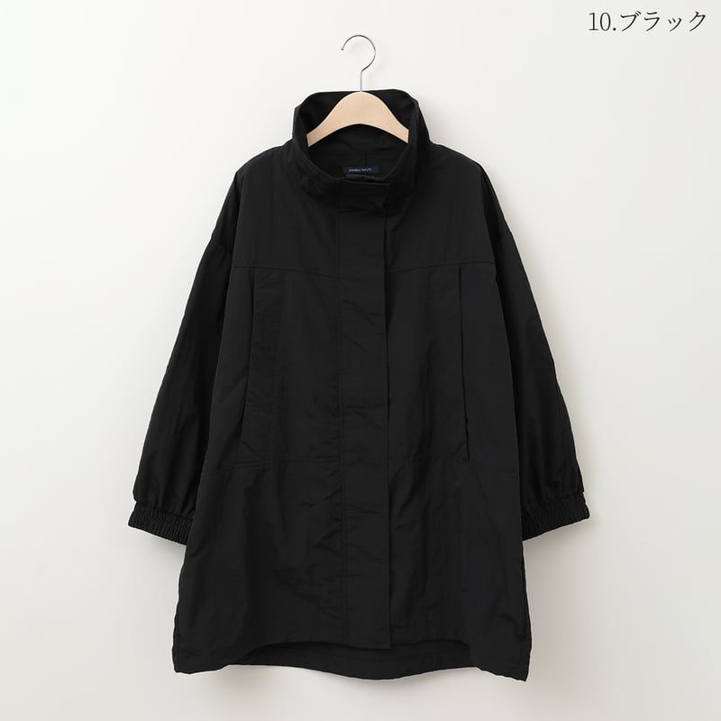 ナイロンスタンドカラーコート[90334236]vivid | natural mist Class